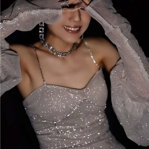 Kirakira M Blingbling night out dress Size M-L - Picture 1 of 4